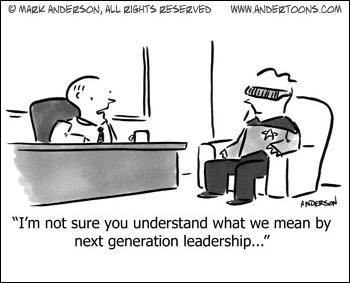 transformational leadership cartooning